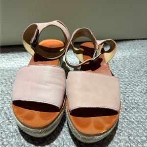 Pink Platform Sandals